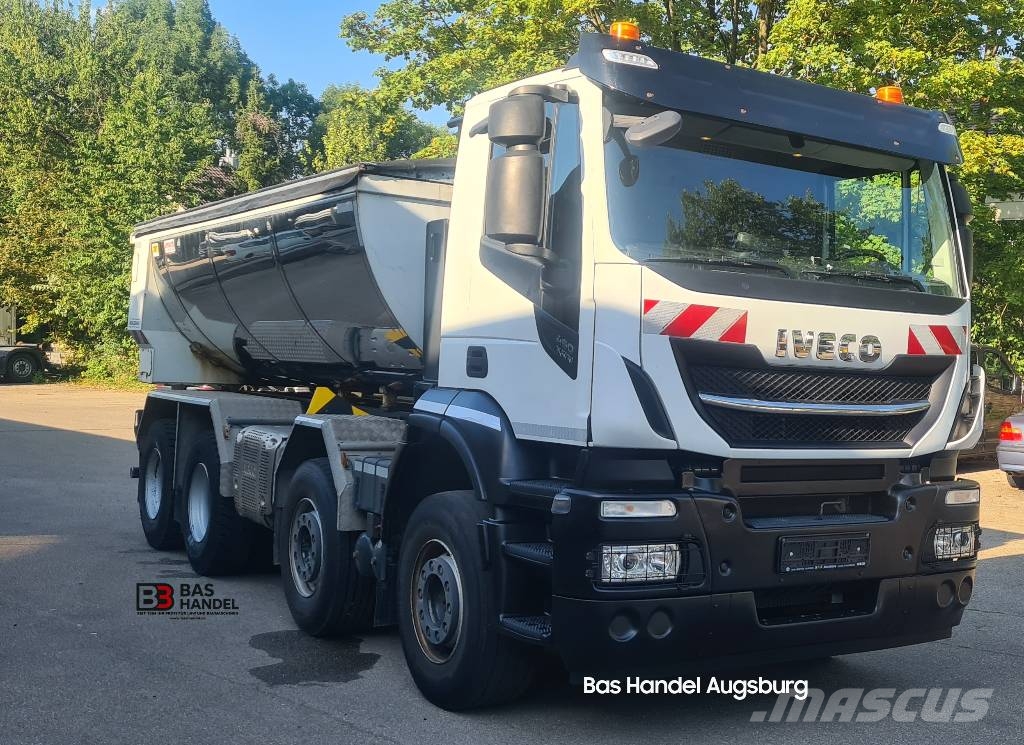 Iveco Stralis 460 X-Way Thermo Mulde 8X4 D-FZ TOP Koukkulava kuorma-autot