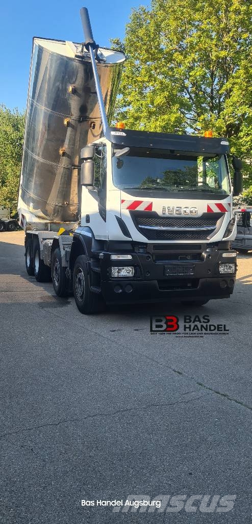 Iveco Stralis 460 X-Way Thermo Mulde 8X4 D-FZ TOP Koukkulava kuorma-autot