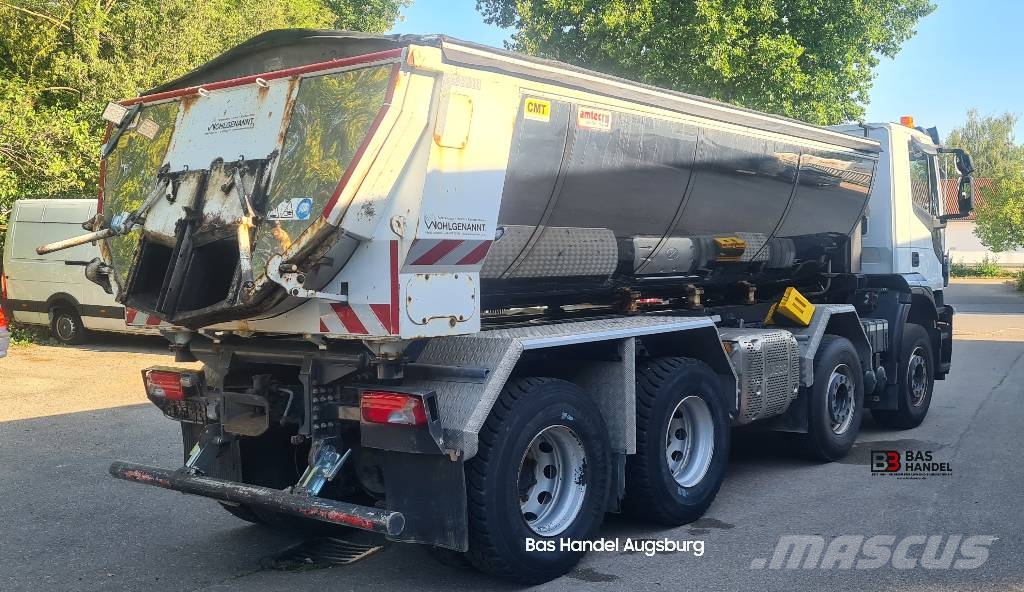 Iveco Stralis 460 X-Way Thermo Mulde 8X4 D-FZ TOP Koukkulava kuorma-autot