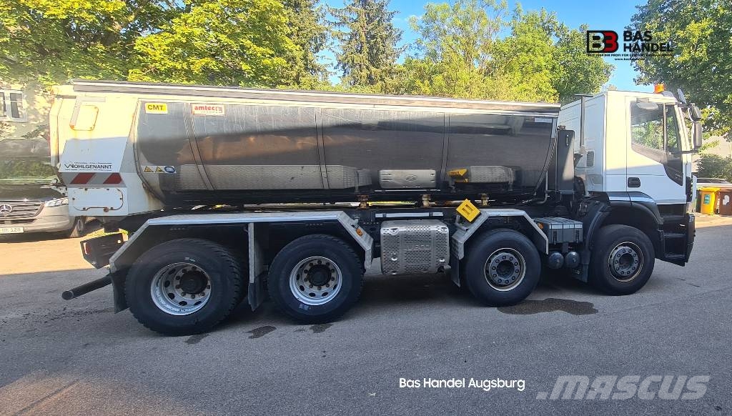 Iveco Stralis 460 X-Way Thermo Mulde 8X4 D-FZ TOP Koukkulava kuorma-autot