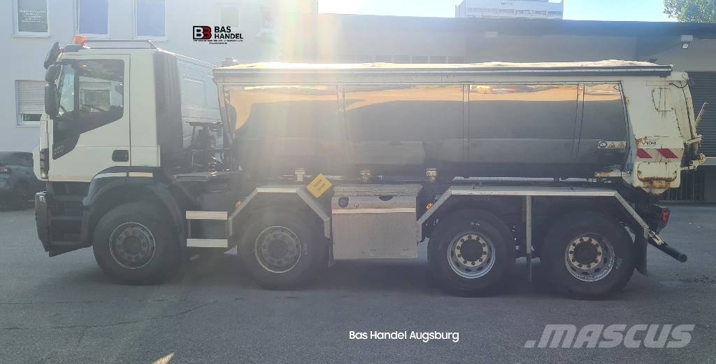 Iveco Stralis 460 X-Way Thermo Mulde 8X4 D-FZ TOP Koukkulava kuorma-autot