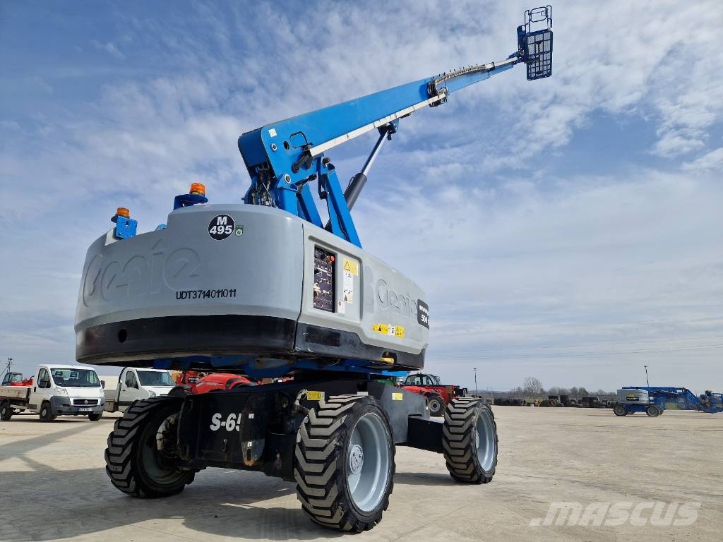 Genie S 65 jak JLG 660SJ M495 Teleskopiskie pacēlāji