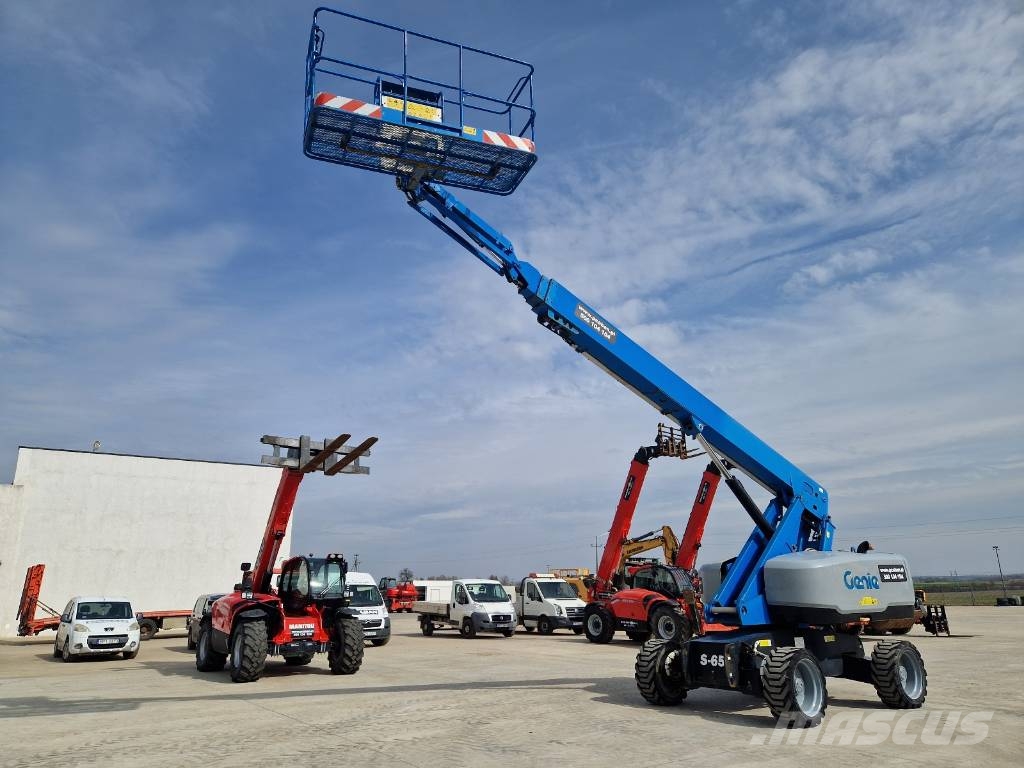 Genie S 65 jak JLG 660SJ M495 Teleskopiskie pacēlāji