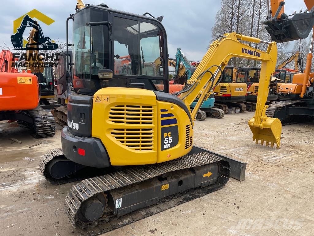 Komatsu PC 55 Pásové rýpadlá