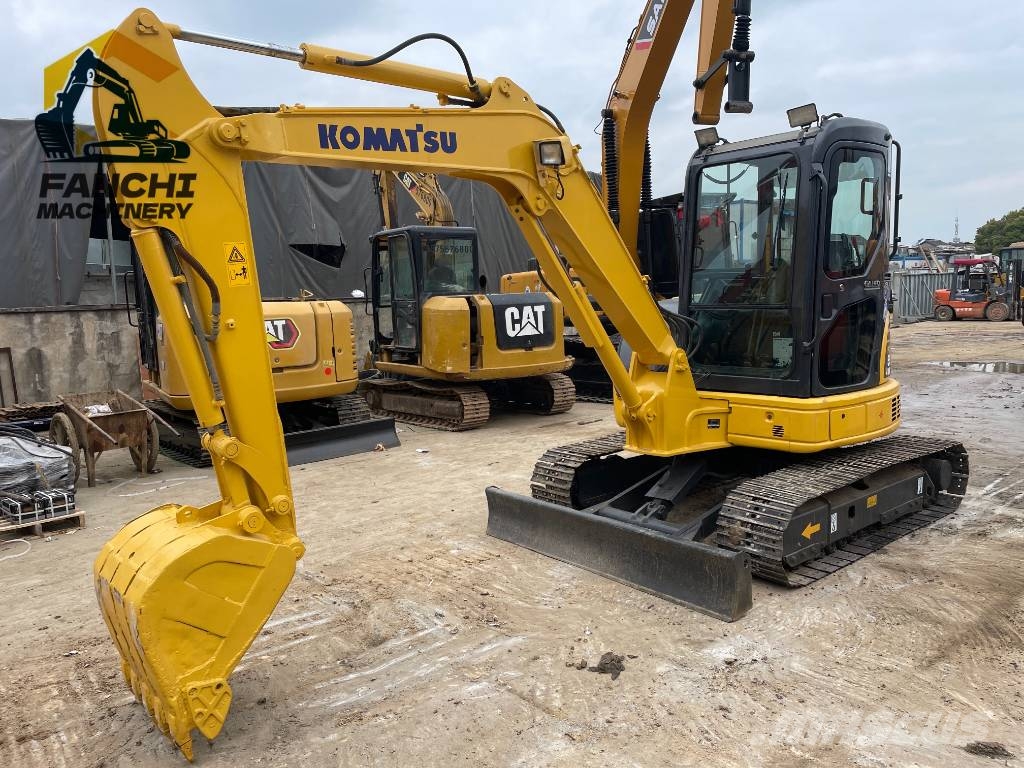 Komatsu PC 55 Pásové rýpadlá