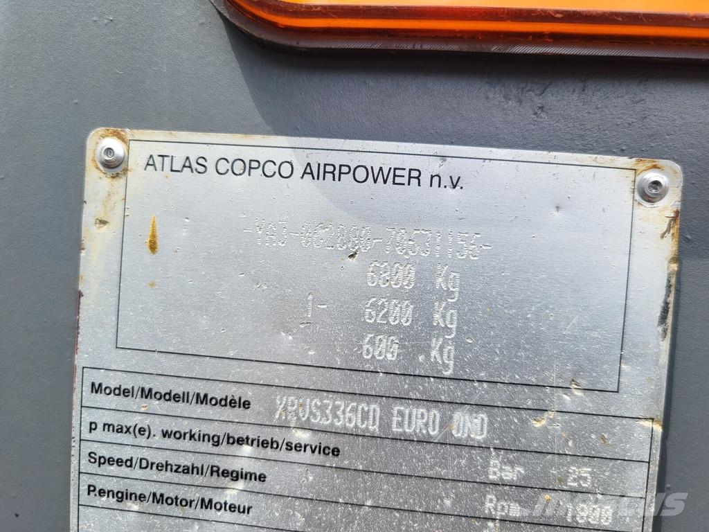 Atlas Copco XRVS 336 CD Compresores