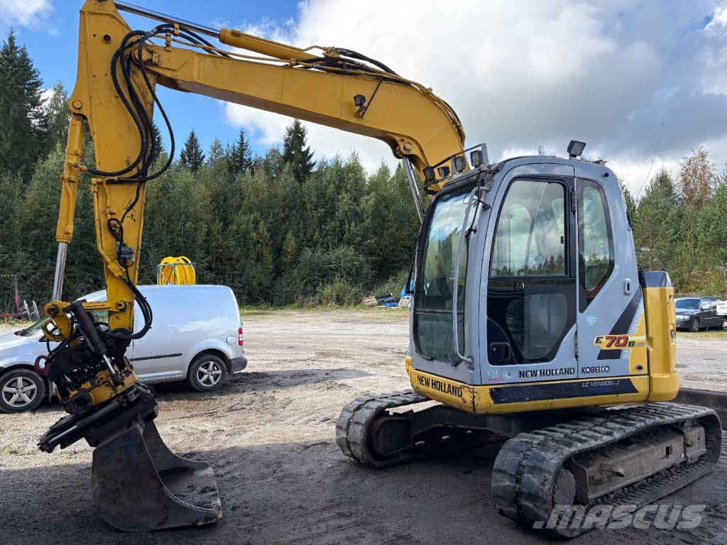 Kobelco New Holland E70BSR-2 Midibagger 7t - 12t