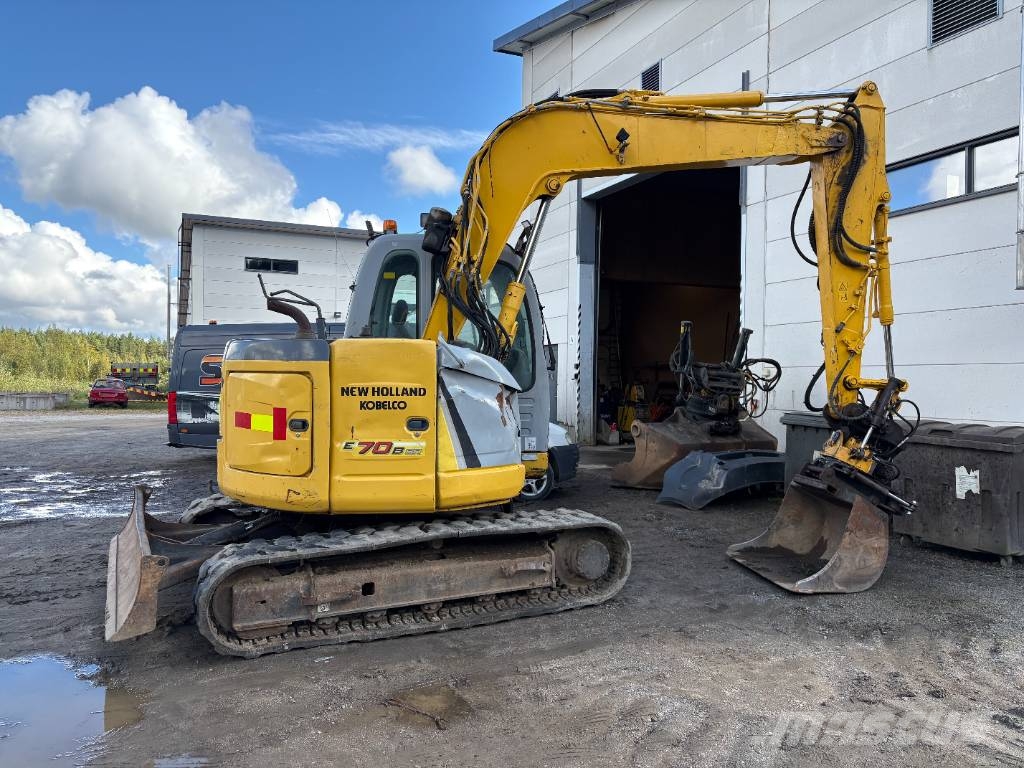 Kobelco New Holland E70BSR-2 Midibagger 7t - 12t