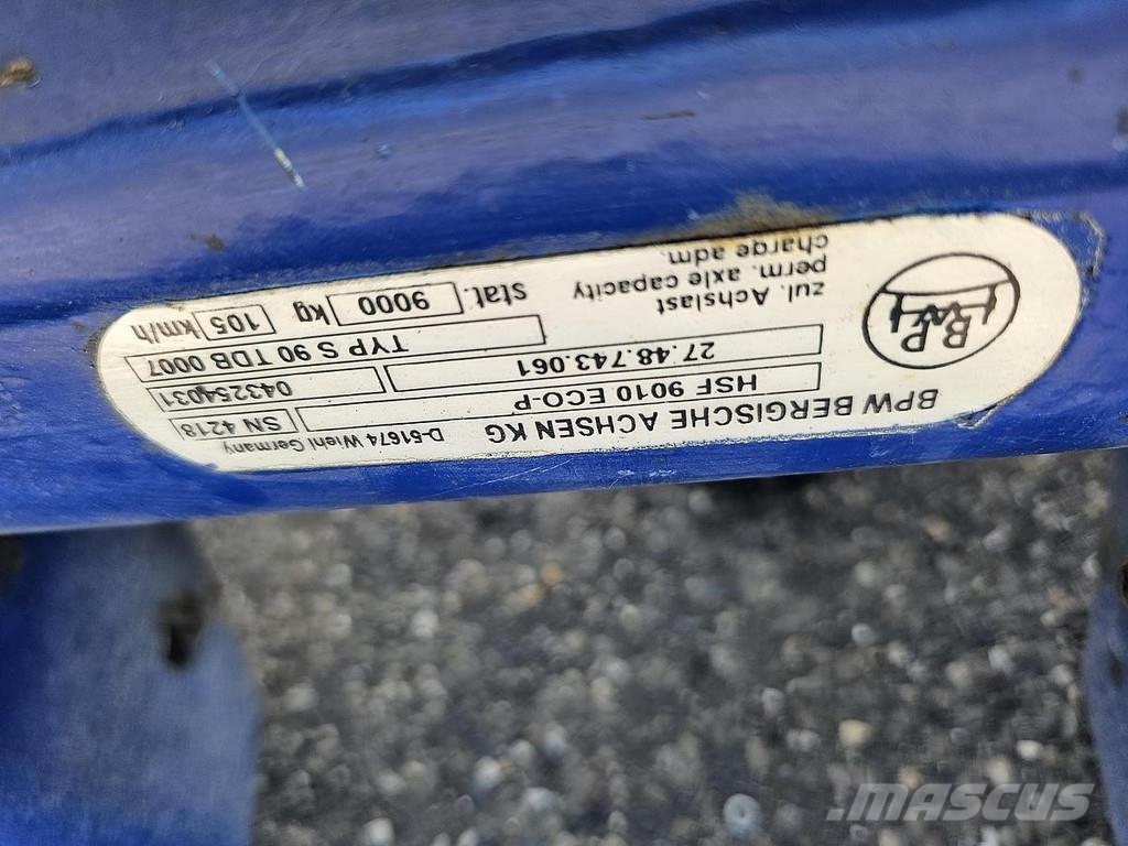 BPW HSF 9010 ECO-P 轴