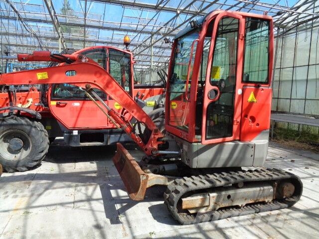 Volvo ECR25D Mini ekskavatörler, 7 tona dek