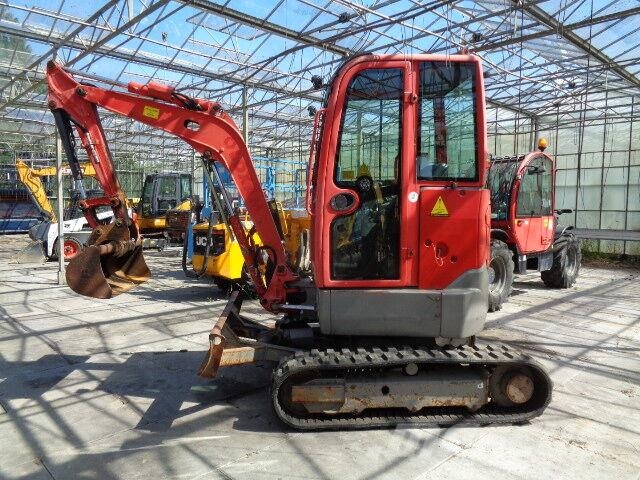 Volvo ECR25D Mini ekskavatörler, 7 tona dek