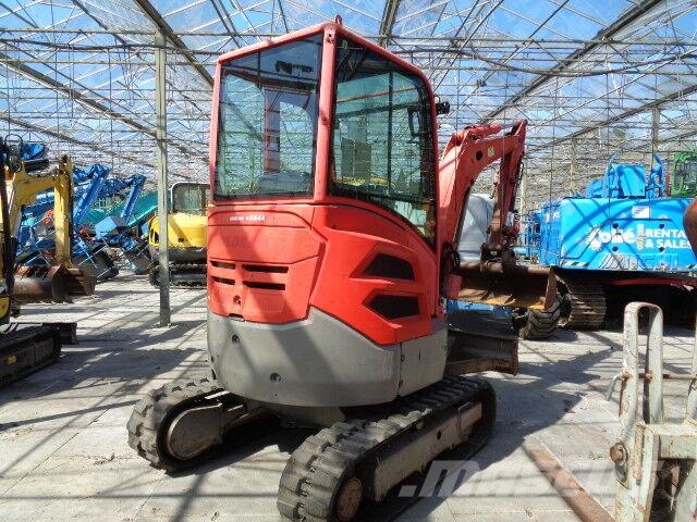 Volvo ECR25D Mini ekskavatörler, 7 tona dek