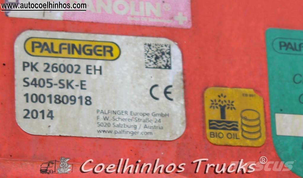 Volvo FMX 420 + PK 26002 EH Camiones de cama baja