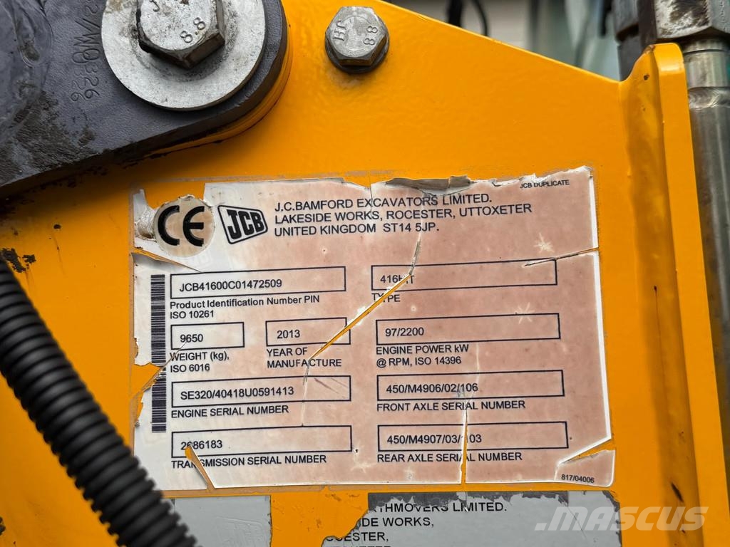 JCB 416 HT 416 HT Kolové nakladače
