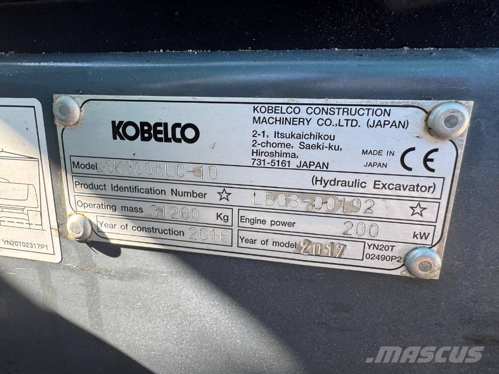 Kobelco SK 300NLC-10 Escavatori cingolati