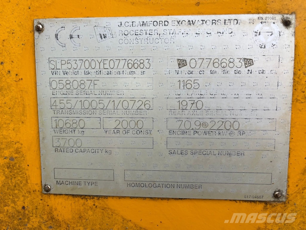 JCB 537135 Teleskopski viličarji