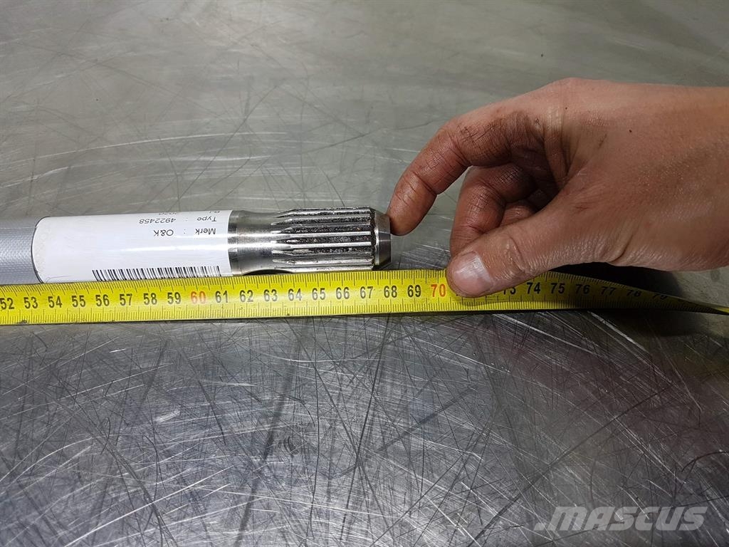 O&K L5-4922458-Joint shaft/Steckwelle/Steekas Aksler