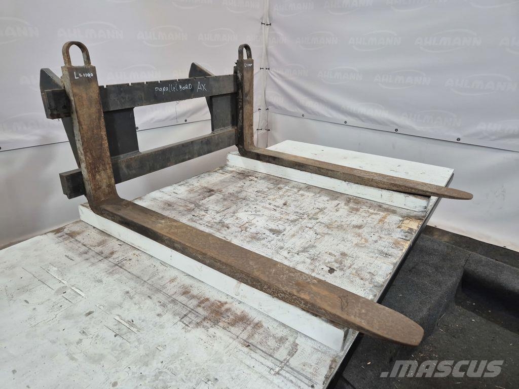 Ahlmann AX / Hitachi ZW palletvorkinst. Forks