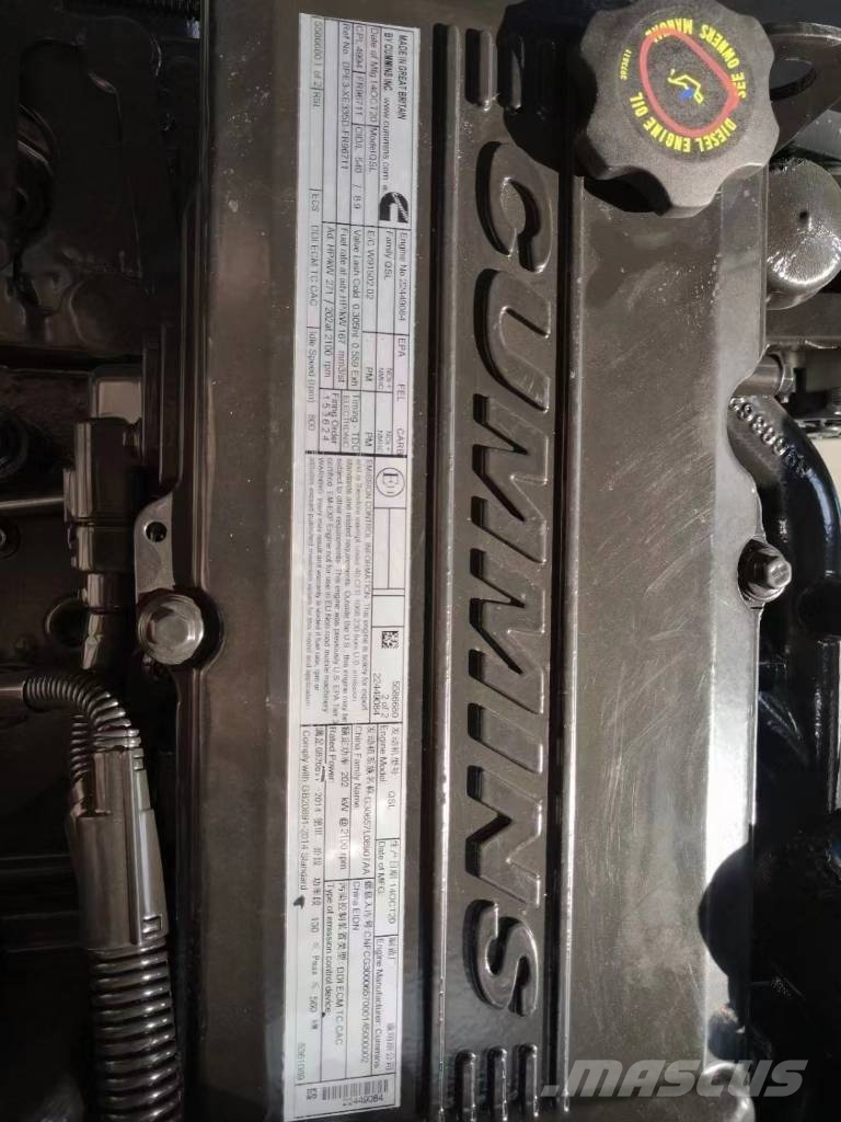Cummins QSL9 construction machinery motor Motores