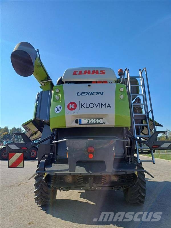 CLAAS Lexion 8700 TerraTrac Derliaus nuėmimo kombainai