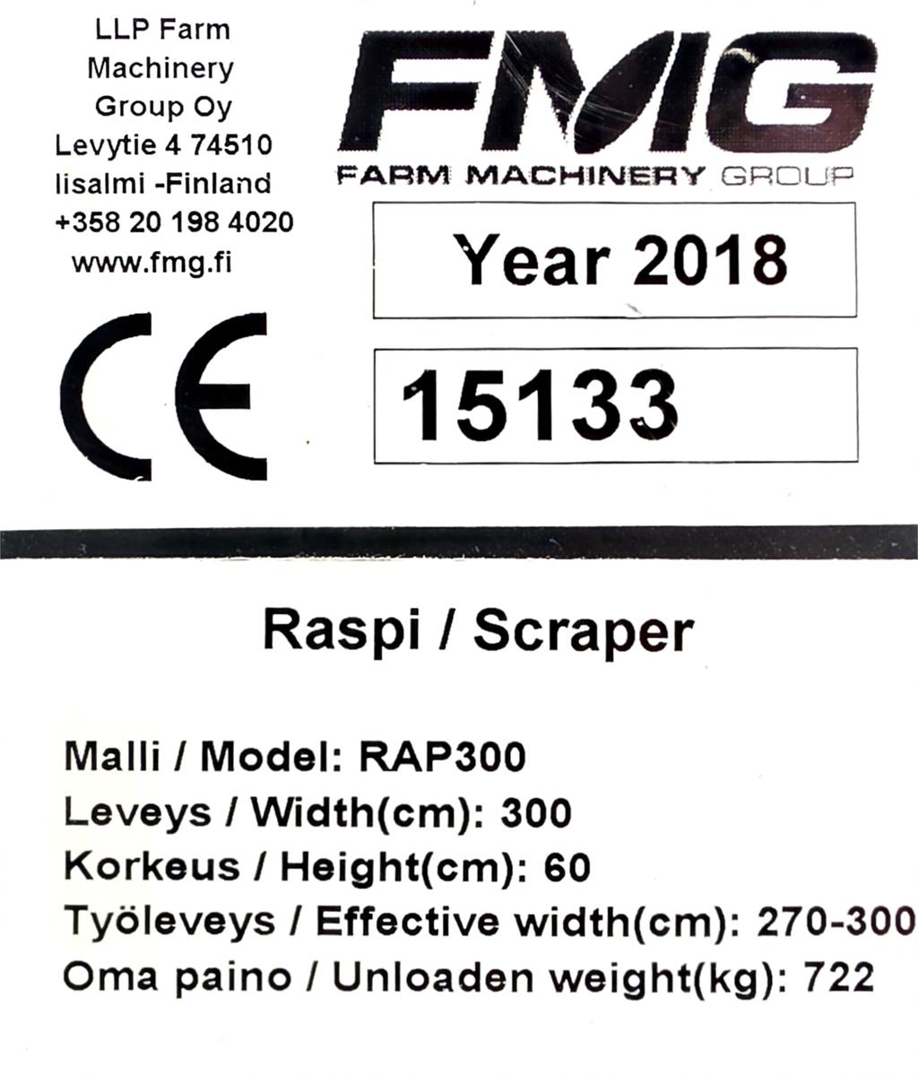 FMG RAP300 Grondschaven