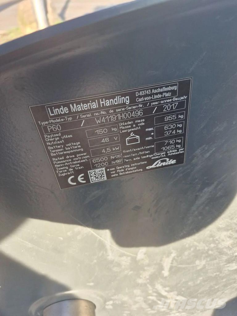 Linde P60 Material Handling - Others