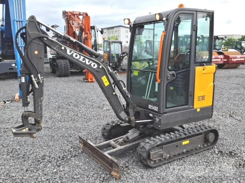 Volvo EC 18 E Mini rýpadlá < 7t