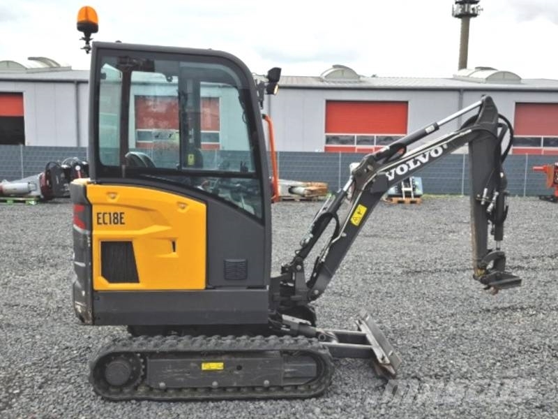 Volvo EC 18 E Mini rýpadlá < 7t