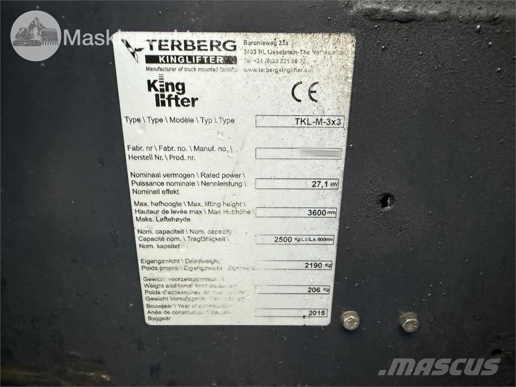 Terberg TKl-M- 3x3 Dīzeļa autoiekrāvēji