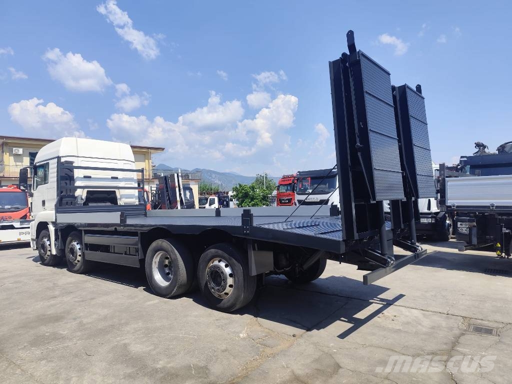 MAN TGX 35.440 Kamioni s ravnim pločom / vitlom