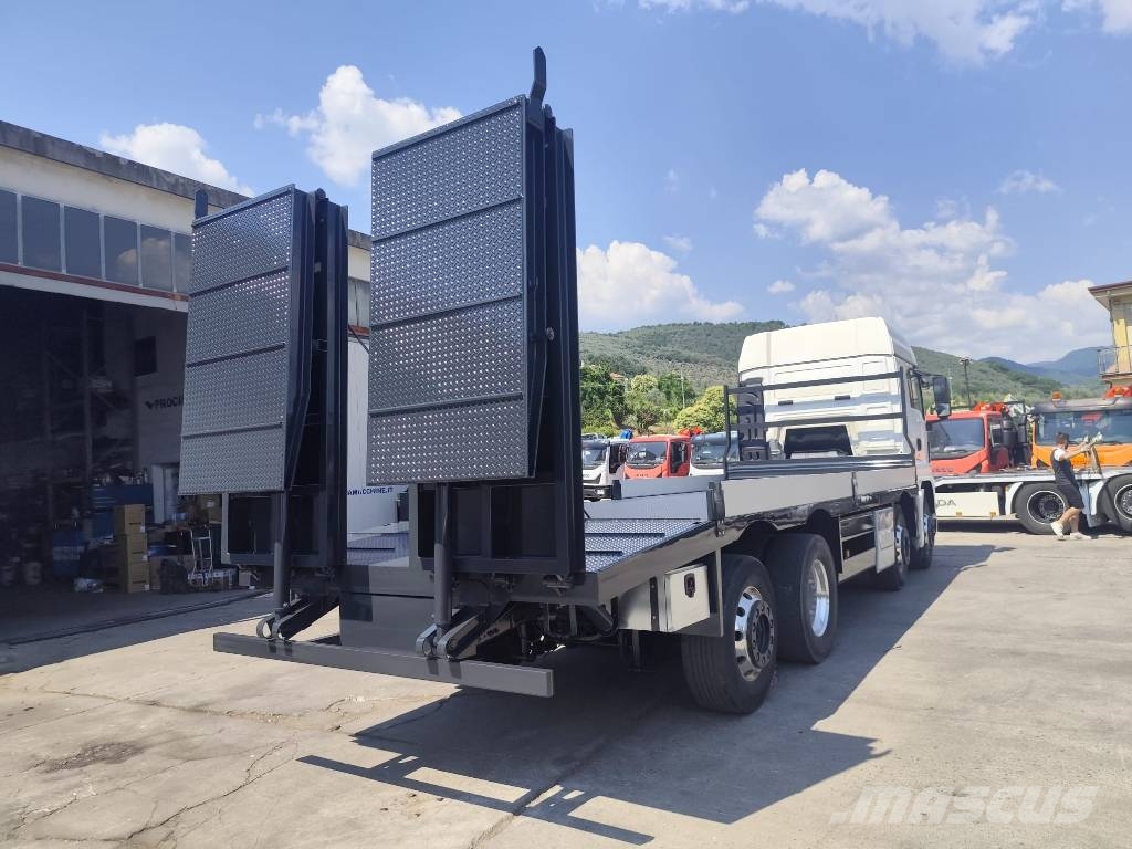MAN TGX 35.440 Kamioni s ravnim pločom / vitlom