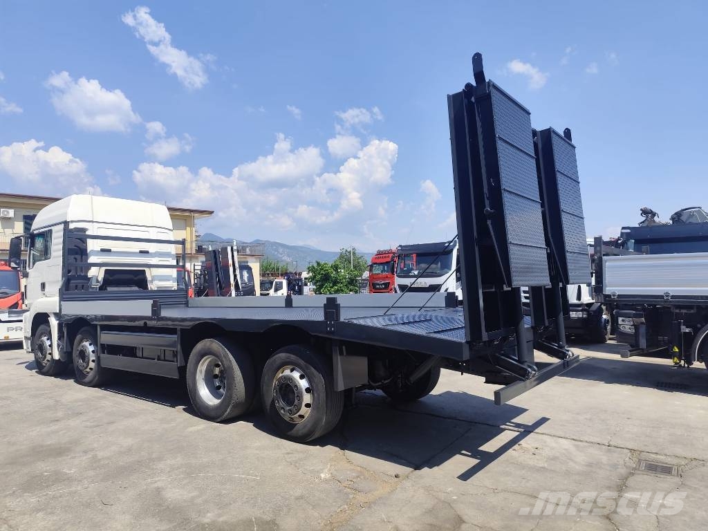 MAN TGX 35.440 Kamioni s ravnim pločom / vitlom