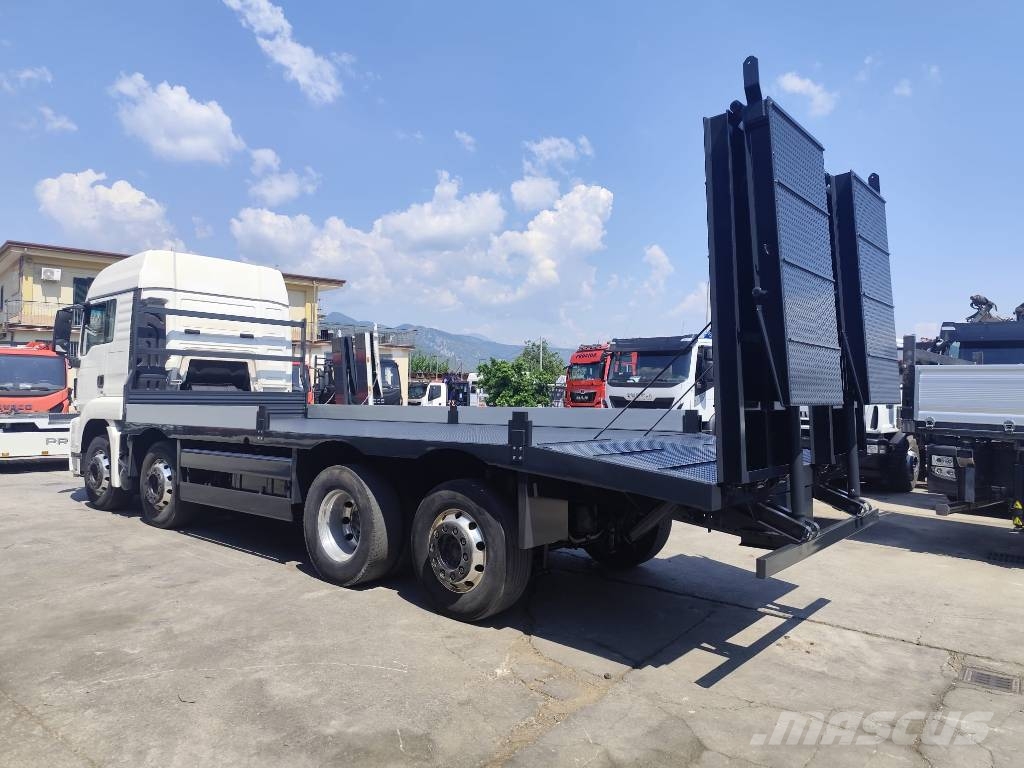MAN TGX 35.440 Kamioni s ravnim pločom / vitlom