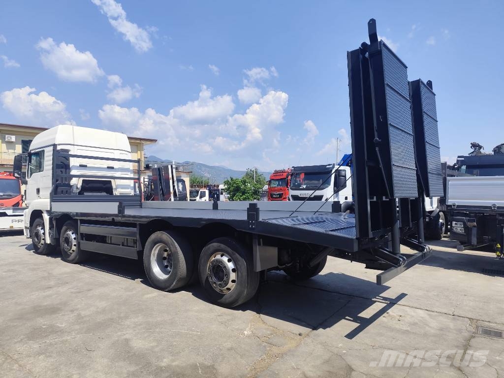 MAN TGX 35.440 Kamioni s ravnim pločom / vitlom