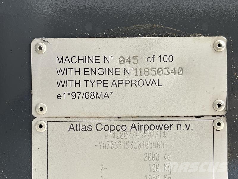 Atlas Copco XAHS 186 Kompressorer