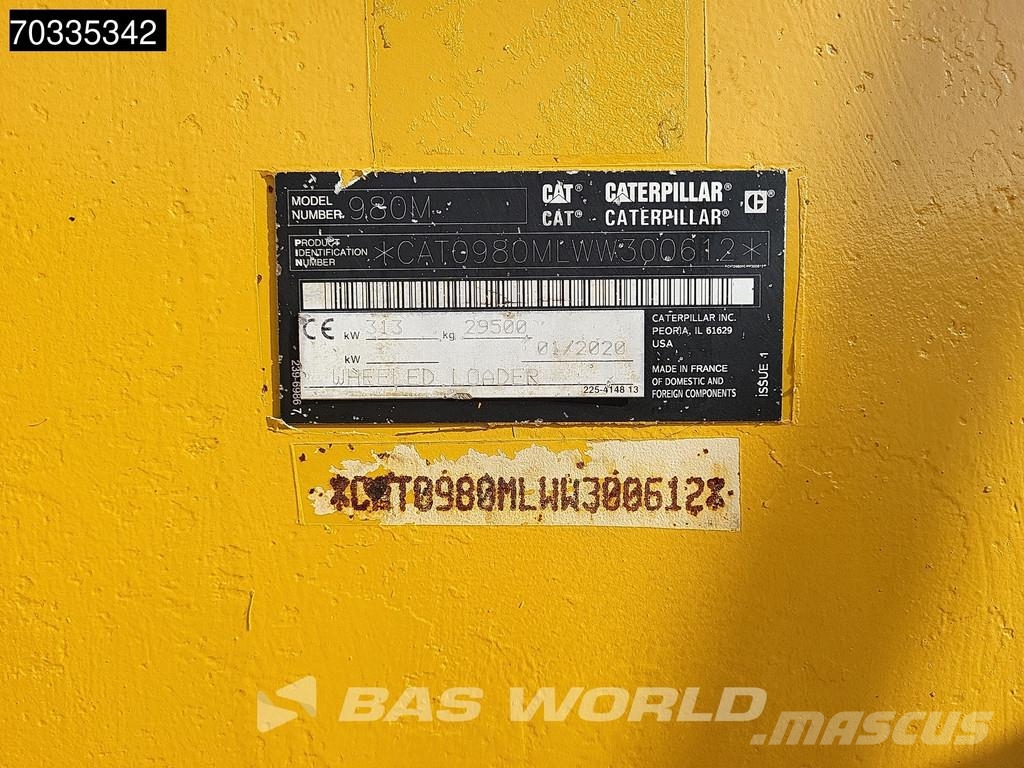CAT 980 M Rataslaadurid