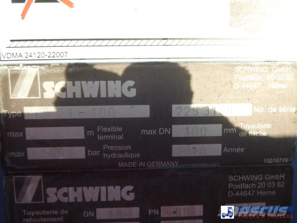 Mercedes-Benz Arocs 3240 8x4 Schwing-Stetter pump / mixer Бетононасоси