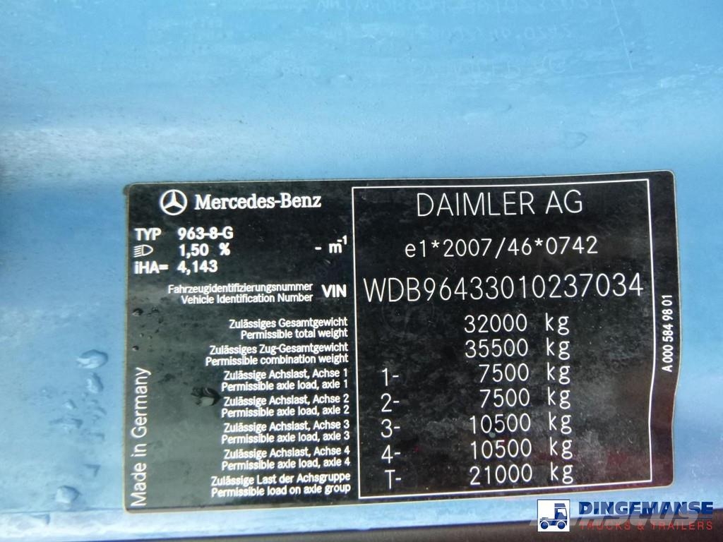 Mercedes-Benz Arocs 3240 8x4 Schwing-Stetter pump / mixer Бетононасоси