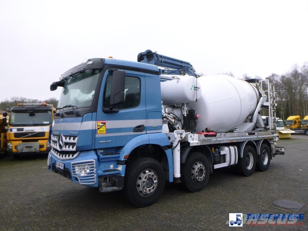 Mercedes-Benz Arocs 3240 8x4 Schwing-Stetter pump / mixer Бетононасоси