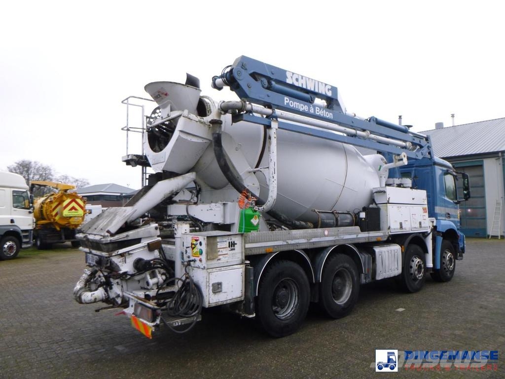 Mercedes-Benz Arocs 3240 8x4 Schwing-Stetter pump / mixer Camiões bomba Betão