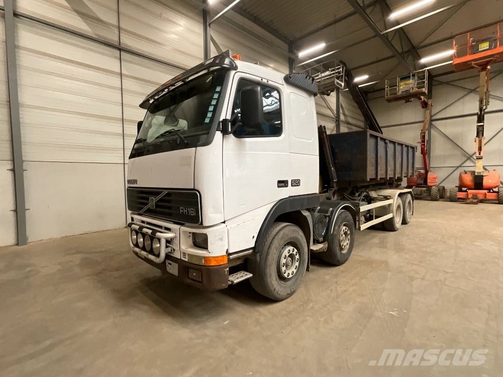 Volvo FH 16 520 8X4 Rol kiper kamioni sa kukom za podizanje tereta