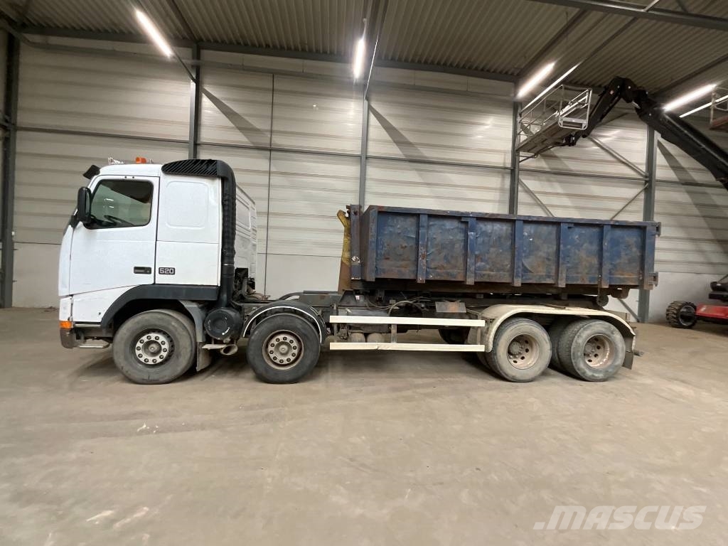 Volvo FH 16 520 8X4 Rol kiper kamioni sa kukom za podizanje tereta