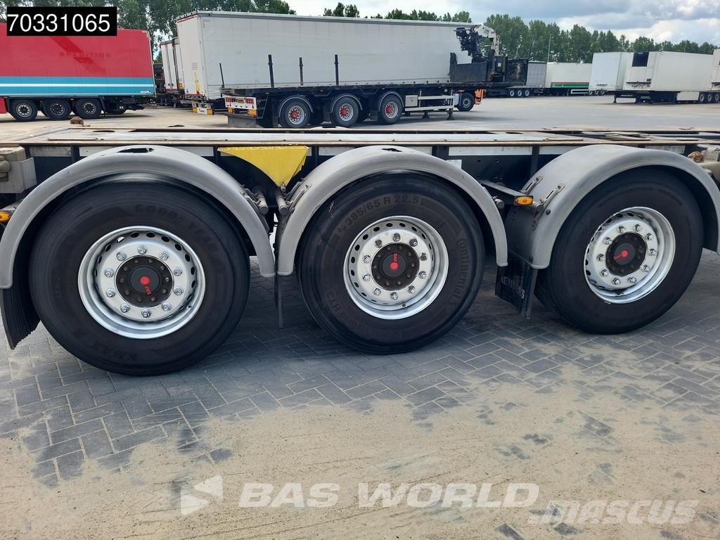 Renders 3AFCST08 Multi 45ft Lift Axle نصف مقطورات حاويات