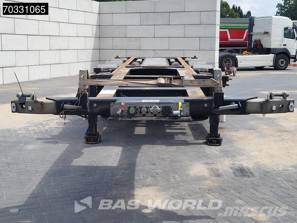 Renders 3AFCST08 Multi 45ft Lift Axle نصف مقطورات حاويات