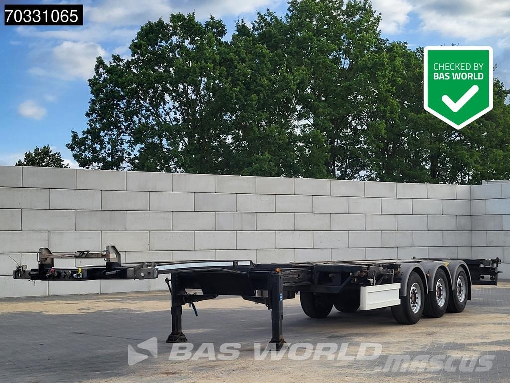 Renders 3AFCST08 Multi 45ft Lift Axle نصف مقطورات حاويات