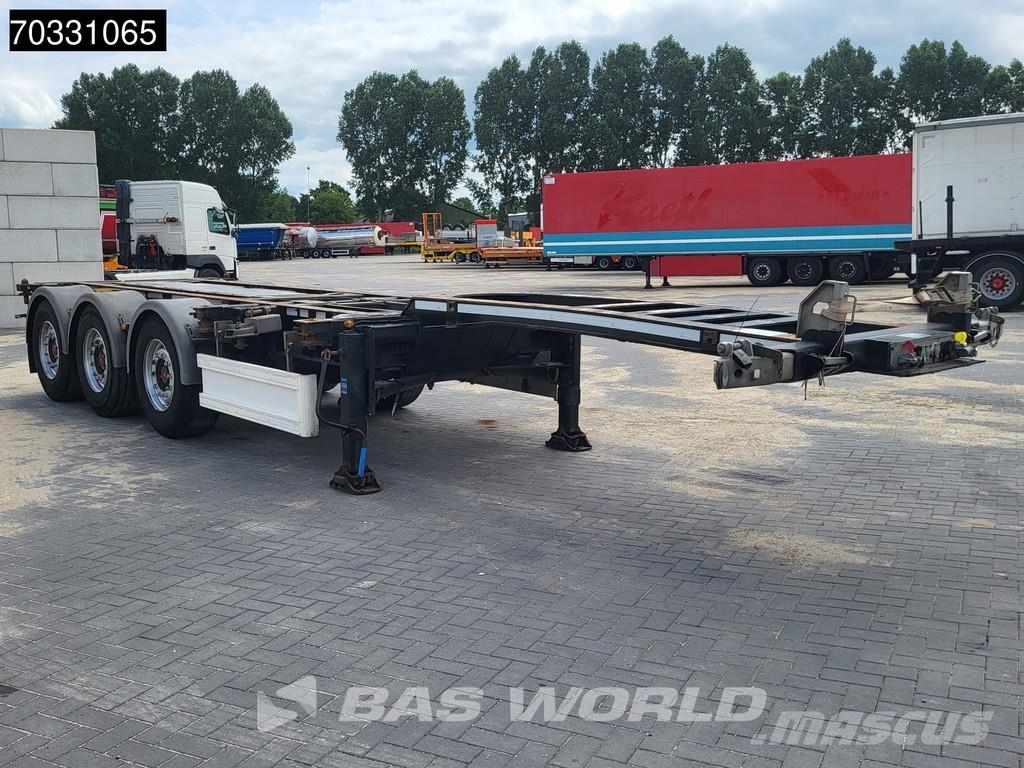 Renders 3AFCST08 Multi 45ft Lift Axle نصف مقطورات حاويات