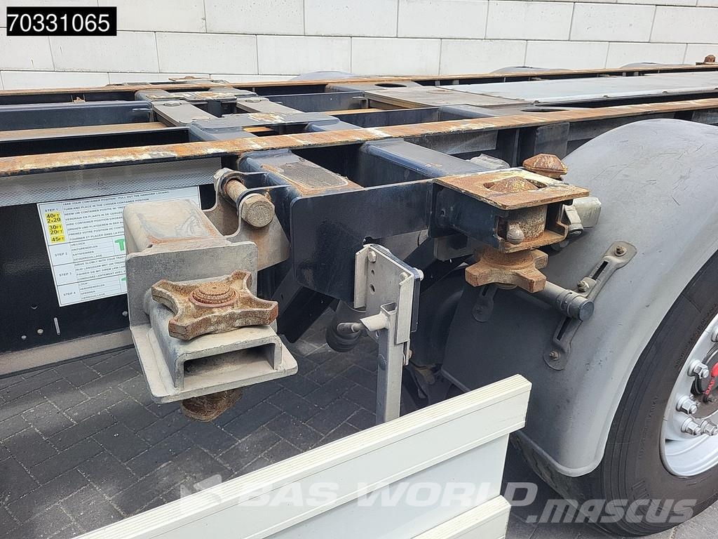 Renders 3AFCST08 Multi 45ft Lift Axle نصف مقطورات حاويات