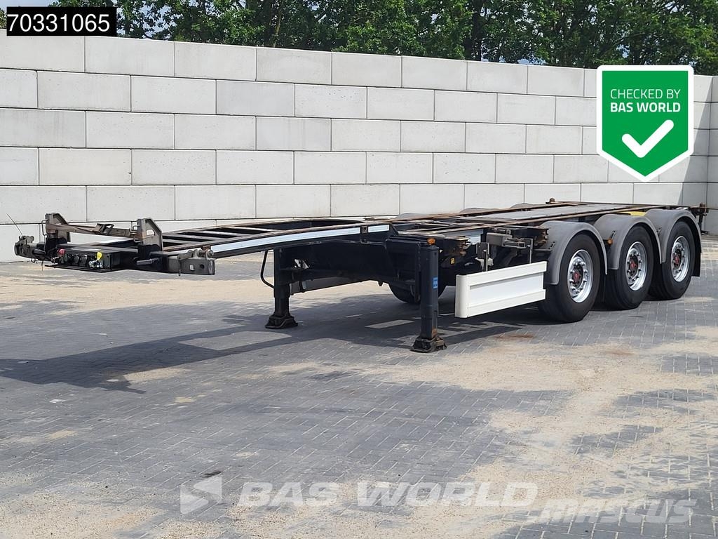 Renders 3AFCST08 Multi 45ft Lift Axle نصف مقطورات حاويات