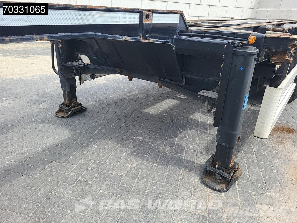 Renders 3AFCST08 Multi 45ft Lift Axle نصف مقطورات حاويات