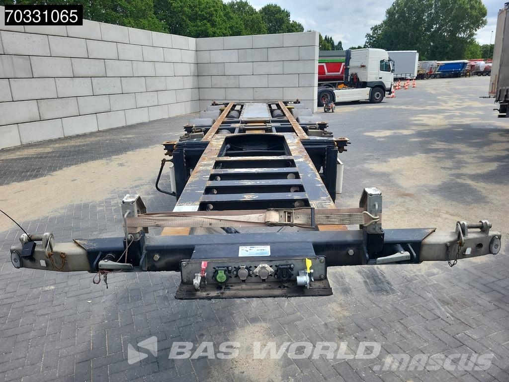 Renders 3AFCST08 Multi 45ft Lift Axle نصف مقطورات حاويات
